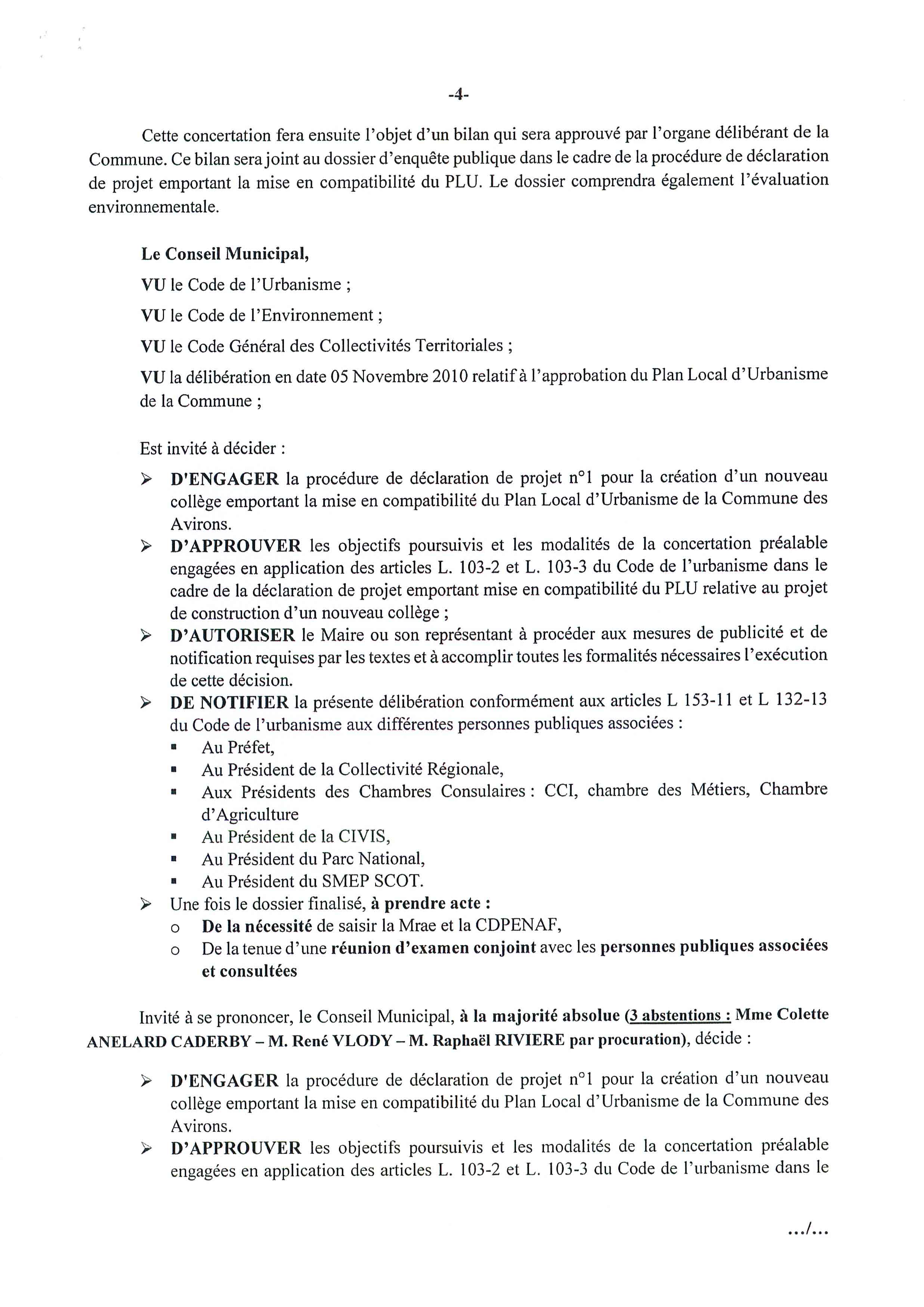 AVIS AU PUBLIC « Concertation préalable à la déclaration de projet